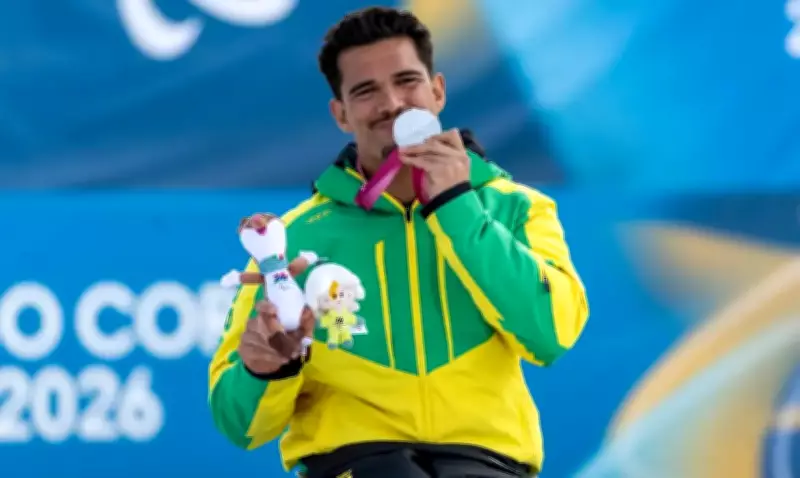 Cristian Ribera conquista prata inédita para o Brasil na Paralimpíada de Inverno