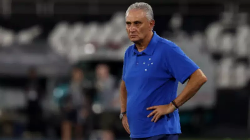 Cruzeiro demite técnico Tite após empate com Vasco e início ruim no Brasileirão