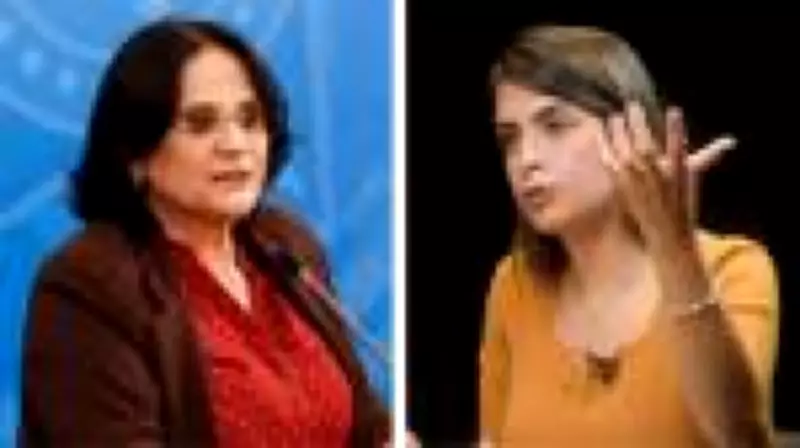 Damares celebra união com Tabata Amaral para aprovar aumento da licença-paternidade