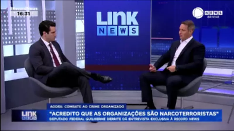 Deputado Guilherme Derrite fala sobre PL Antifacção e terrorismo em entrevista exclusiva