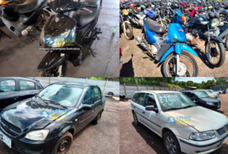 Detran-MS abre leilão com 180 veículos apreendidos e lances a partir de R$ 1 mil