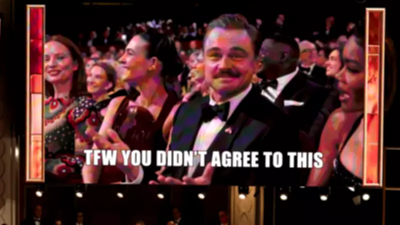 DiCaprio vira meme no Oscar após piada de Conan O'Brien e reação viral