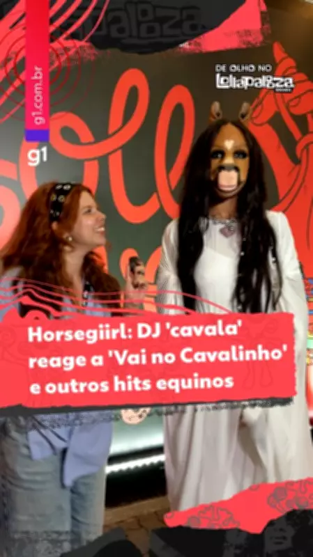 DJ Horsegiirl, a 'cavala' alemã, reage a hits brasileiros e fala sobre identidade equina