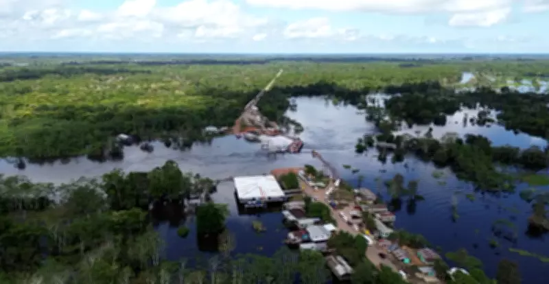 DNIT interditou travessia do rio Autaz Mirim na BR-319 para obras de ponte