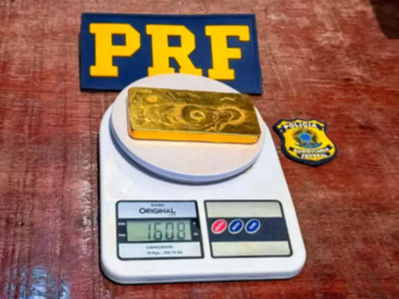 Dois homens são presos transportando 1,6 kg de ouro ilegal no Amazonas