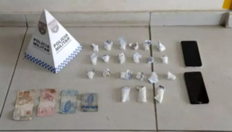 Dois jovens são presos por tráfico de drogas em Valença, no Rio de Janeiro