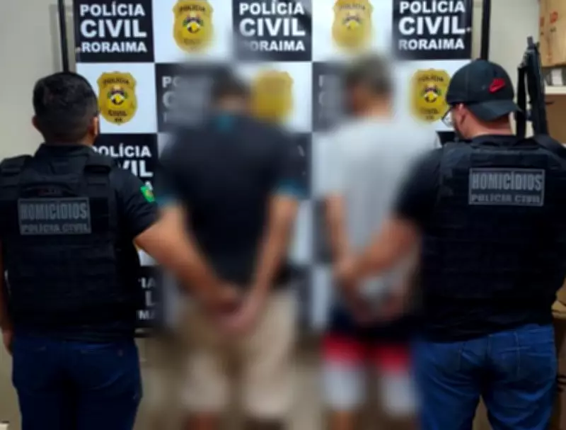 Dois suspeitos de tentativa de homicídio são presos em Boa Vista após ataque a tiros em lanchonete