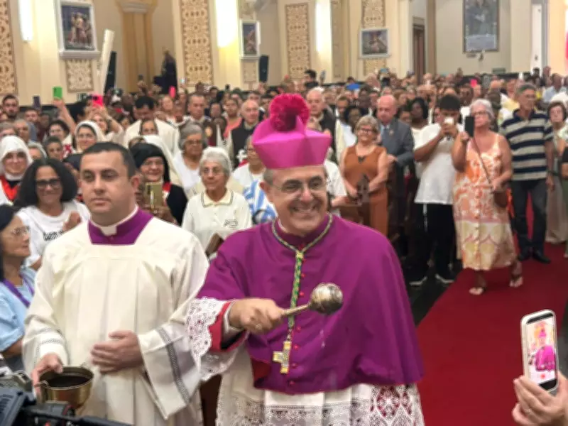 Dom Marco Aurélio Gubiotti assume como novo arcebispo de Juiz de Fora em cerimônia histórica