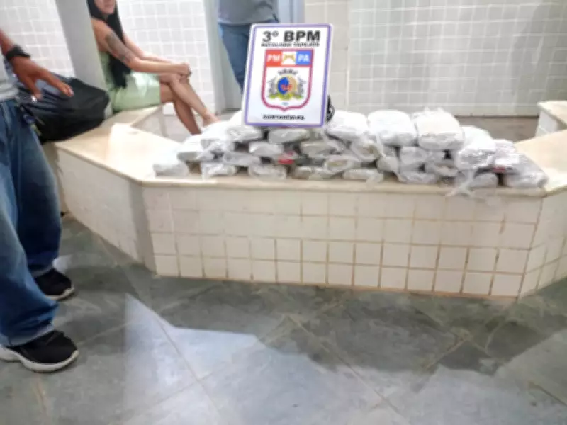 Duas mulheres são presas com 46 tabletes de drogas após desembarcarem de embarcação no Pará