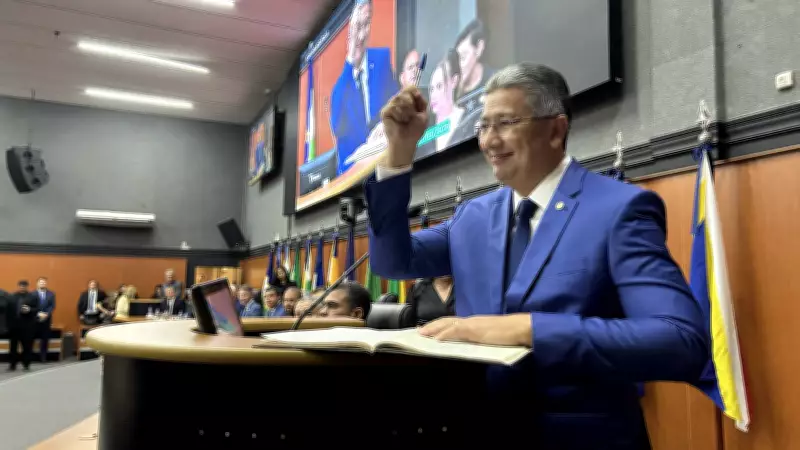 Edilson Damião toma posse como governador de Roraima e destaca união dos poderes