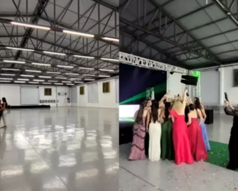 Empresa cancela formatura um dia antes em SC; formandos improvisam festa em 9 horas