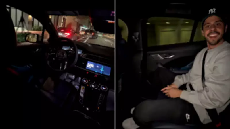 Empresário brasileiro toca música gaúcha em táxi autônomo da Waymo em Miami