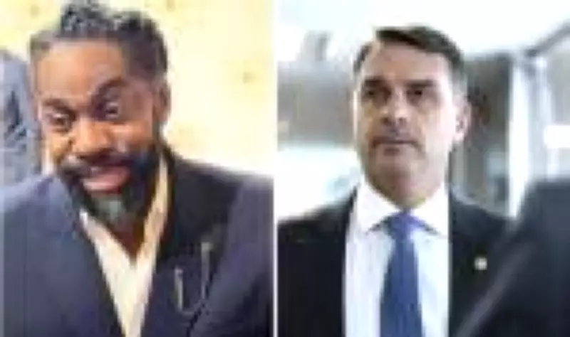 Encontro Inusitado: Flávio Bolsonaro Evita Lázaro Ramos em Hotel do Rio