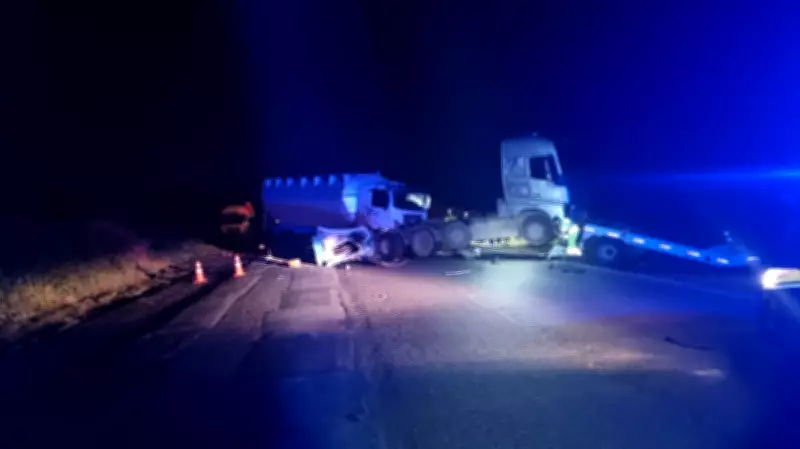 Engavetamento na BR-365 em Patrocínio mata mulher grávida e bebê; filha de 2 anos sobrevive