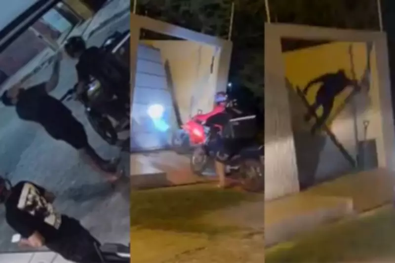 Entregadores de aplicativo invadem casa em Picos após agressão a motoboy