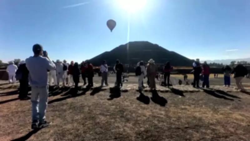 Equinócio de Primavera Atrai Multidões à Pirâmide do Sol no México