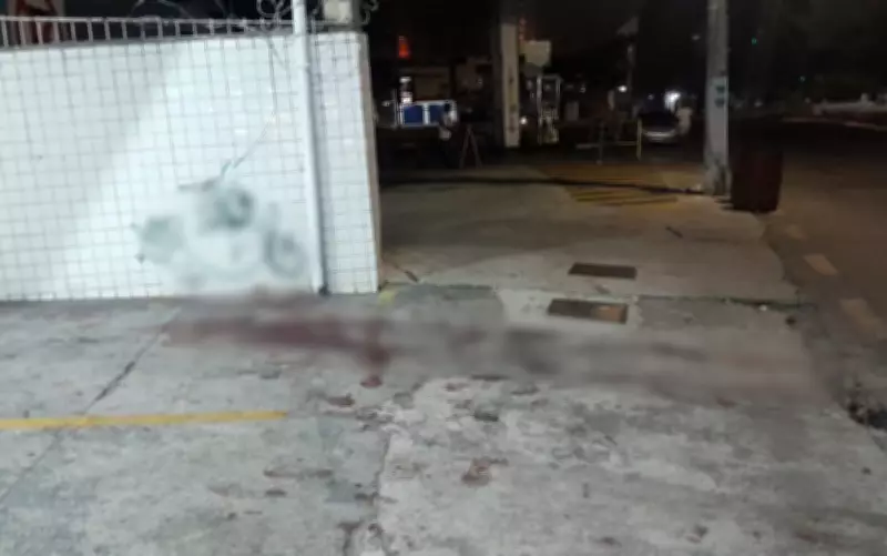 Espancamento de torcedor após final do Sergipano deixa marcas de sangue no Centro de Aracaju