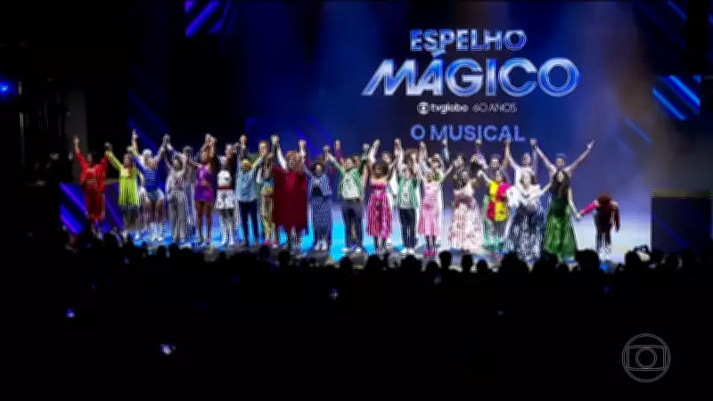 Espetáculo 'Espelho Mágico' celebra 60 anos da TV Globo com nostalgia e clássicos