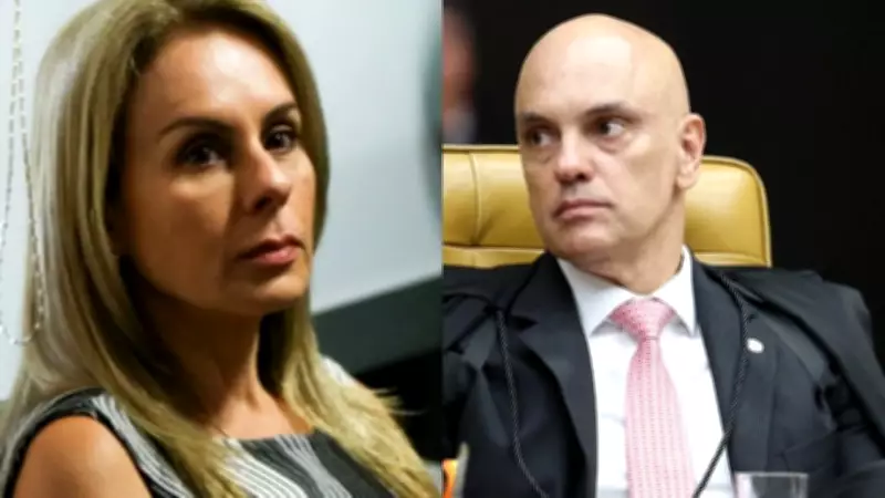 Esposa de Alexandre de Moraes nega receber mensagens de dono do Banco Master