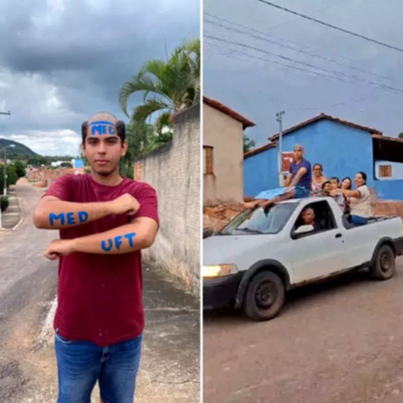 Estudante aprovado em medicina na UFT celebra conquista após superar desafios no campo