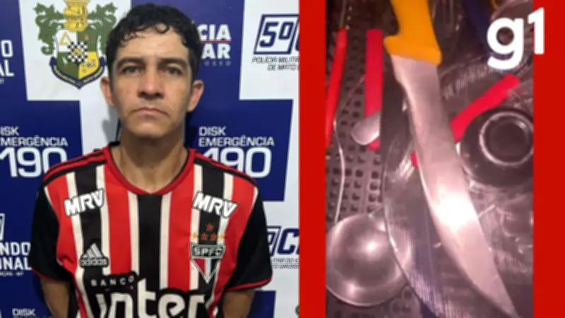 Ex-companheiro esfaqueia mulher e filha em Barra do Garças durante festa de aniversário