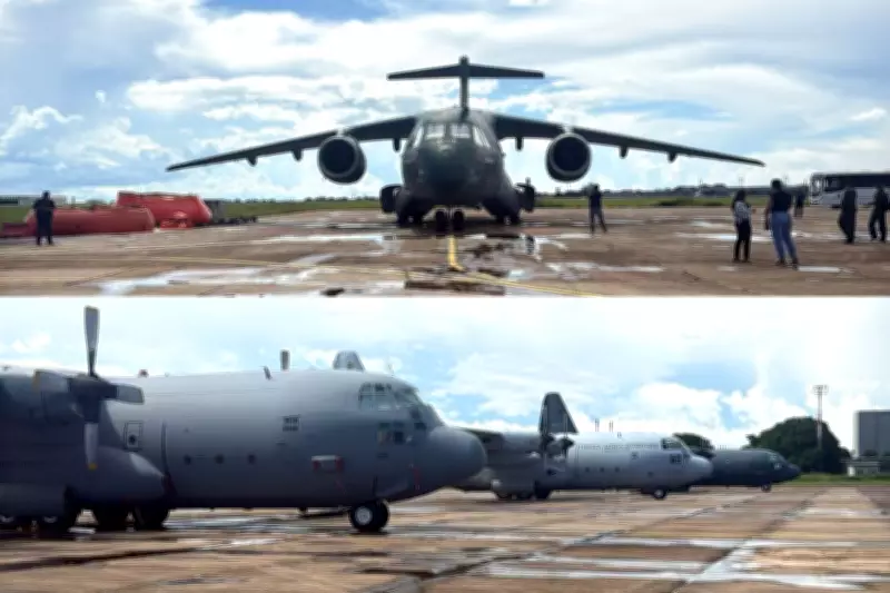 Exercício Cooperación XI reúne forças aéreas de 22 países em Campo Grande para treinamento de desastres