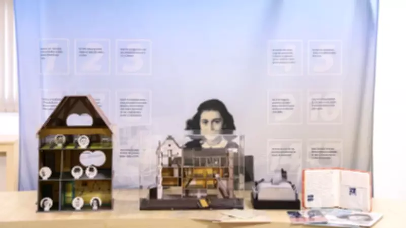 Exposição em Teresina usa IA para recriar vida de Anne Frank com atividades educativas