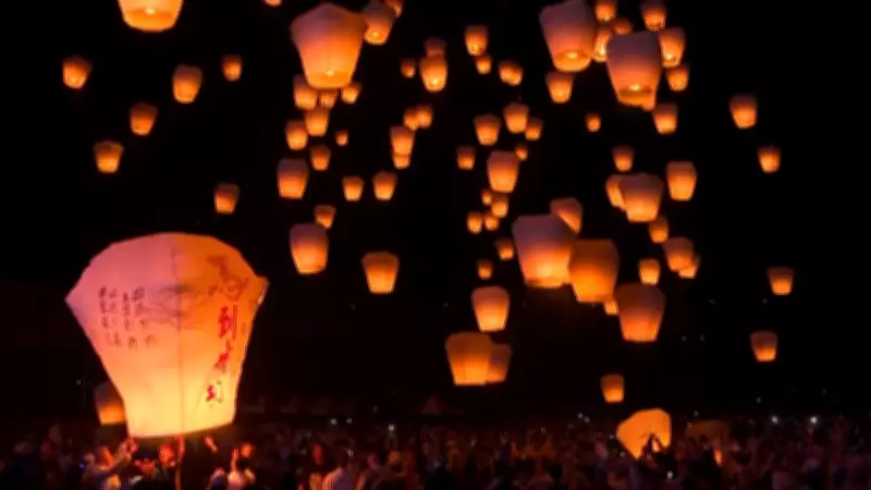 Festival de Lanternas em Taiwan Encerra Celebrações do Ano-Novo Lunar