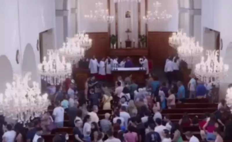Fiel confunde fogos de casamento com bomba e interrompe missa em Campo Grande