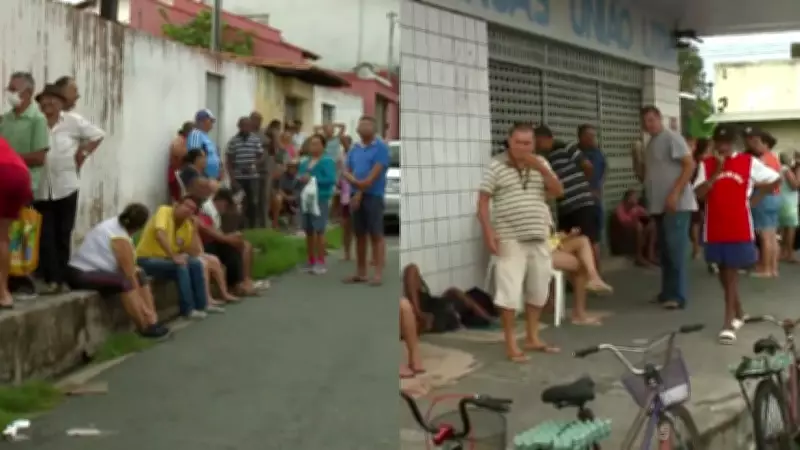 Fila de 10 horas por ovos baratos marca pré-Páscoa em Teresina