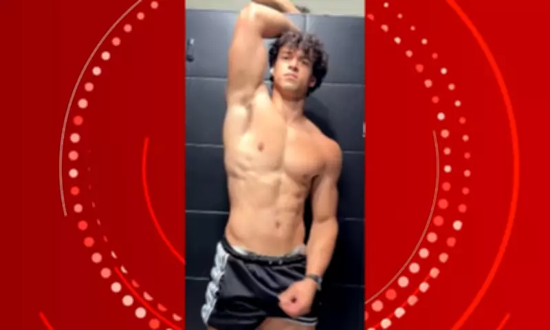 Filho de Carla Perez e Xanddy exibe físico em preparação para campeonato de fisiculturismo