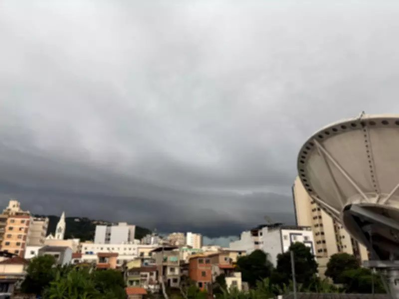 Fim de semana terá tempo instável com chuvas intensas em Juiz de Fora e região