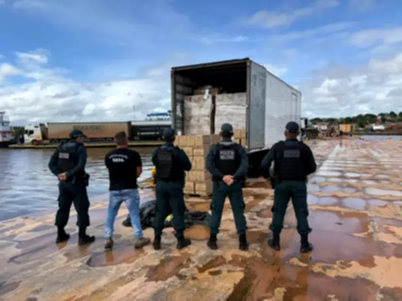 Fiscais apreendem carga de bebidas avaliada em R$ 112 mil no oeste do Pará