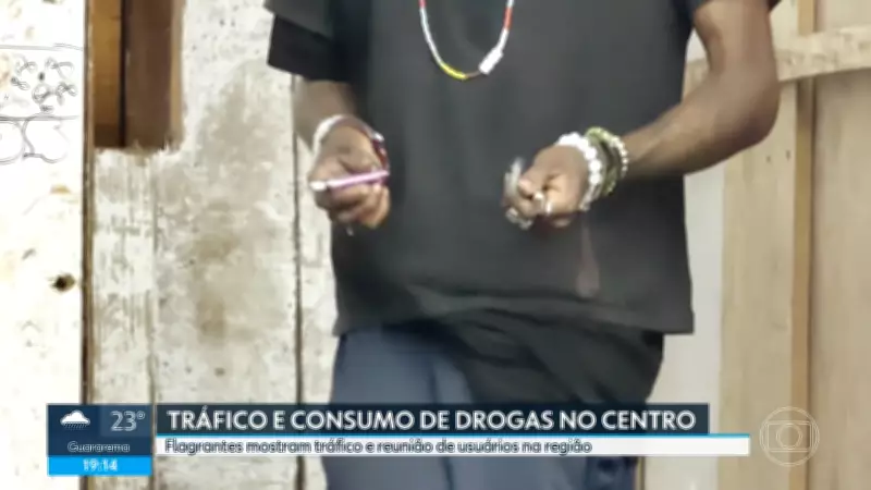 Flagrantes mostram tráfico e consumo de crack à luz do dia no Centro de São Paulo