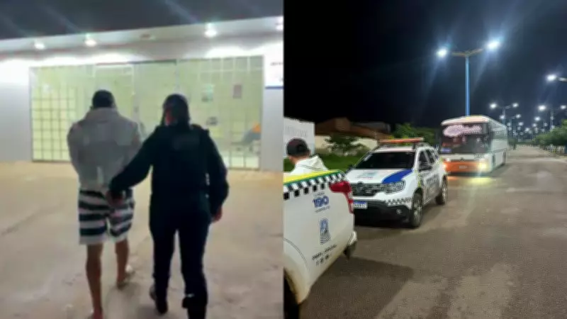 Foragido condenado por estupro de adolescente é preso em ônibus no Piauí após operação policial