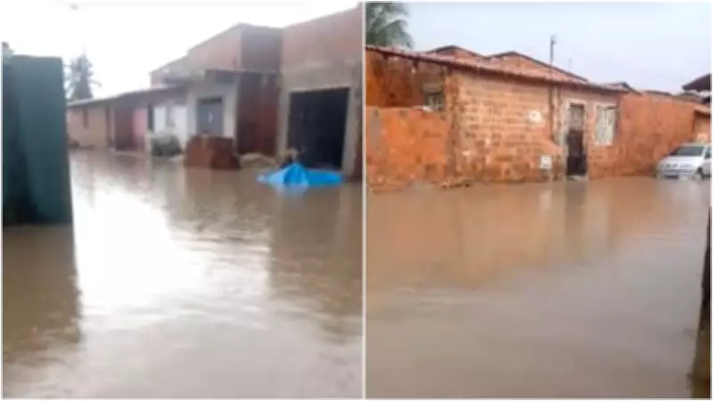 Fortaleza enfrenta alagamentos após chuva intensa de 66,4 mm; Defesa Civil atua