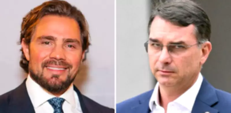 Foto de Vorcaro com Flávio Bolsonaro e 'Careca do INSS' é falsa e gerada por inteligência artificial