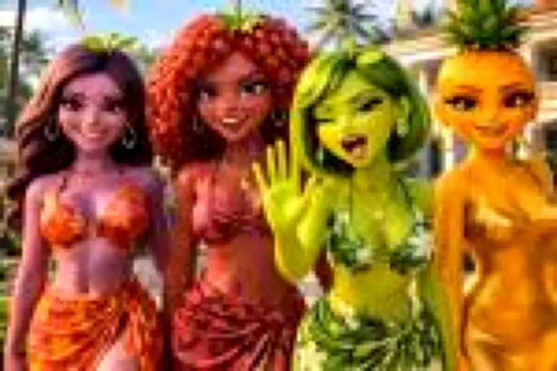 Frutas de IA em reality show viralizam no TikTok com mais de 200 milhões de visualizações