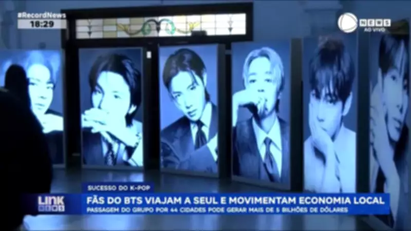 Fãs do BTS viajam a Seul sem ingressos e impulsionam economia local