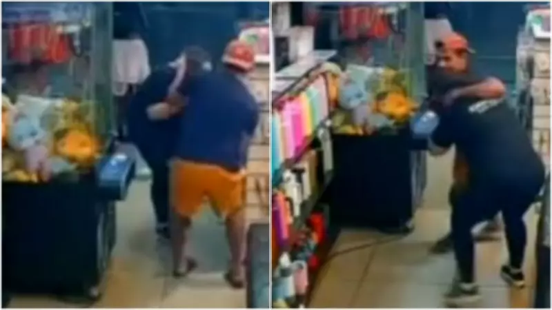 Funcionária é agredida e arrastada pelos cabelos durante assalto em loja de Caucaia