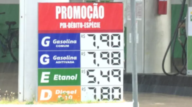 Gasolina atinge R$ 7,90 e diesel R$ 7,98 em postos de Boa Vista, com aumento de 13,67%