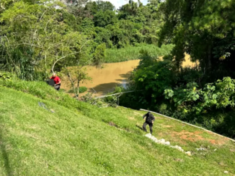 Gate explode artefato encontrado por pescador em rio de São José dos Campos