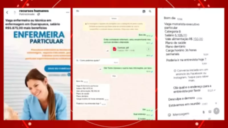 Golpe do falso emprego: mulher roubava dados em falsas entrevistas para contrair dívidas