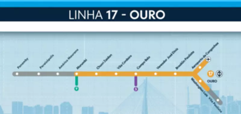 Governador Tarcísio anuncia expansão do monotrilho até Paraisópolis após inauguração da Linha 17-Ouro