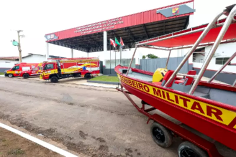 Governo do Pará inaugura novo quartel do Corpo de Bombeiros em Almeirim para reforçar segurança no Baixo Amazonas