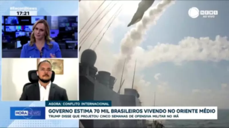 Governo estima 70 mil brasileiros no Oriente Médio em meio a escalada bélica