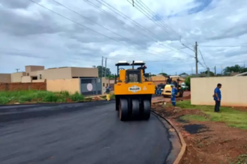 Governo Federal libera R$ 136 milhões para asfaltamento de ruas em Campo Grande