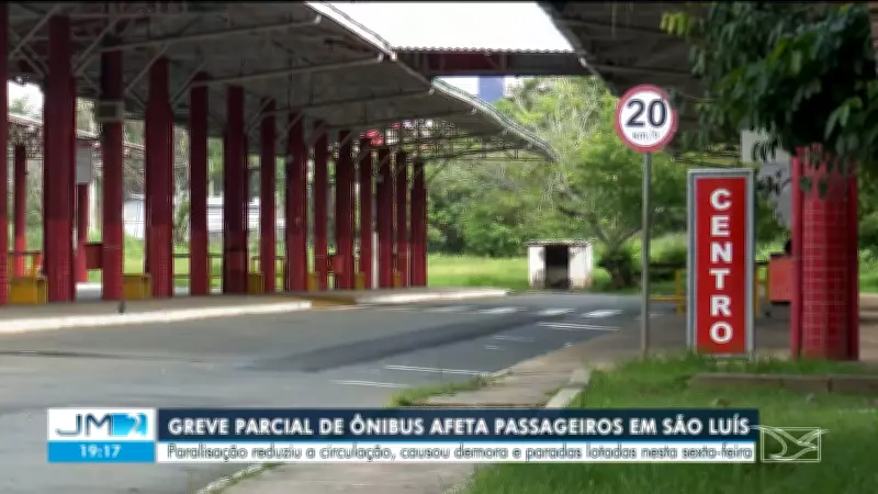 Greve de rodoviários paralisa São Luís e deixa milhares sem transporte público