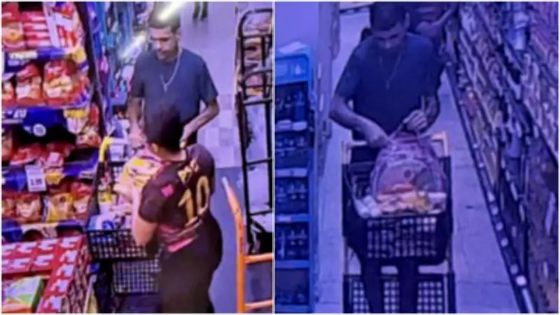 Grupo furta picanha de supermercado em Pacatuba e usa mochila de criança para esconder carne