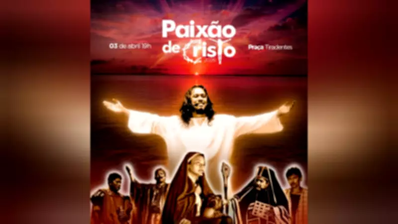 Grupo Kauré revela cartaz da Paixão de Cristo 2026 em Santarém com mensagem de renovação